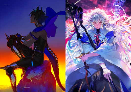 [JP] double NP5 Arjuna(alter) + NP5 Merlin + 1000-1200SQ FGO Fate Grand Order endgame account-Mobile Games Starter