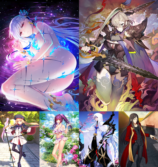 [JP] double NP5 Kama NP5 Huyan Zhuo +Skadi NP4 Castoria 3BG FGO Fate Grand Order endgame account-Mobile Games Starter