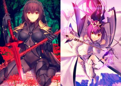 [JP] double NP5 Scathach NP5 Skadi + 1000-1200SQ + 3-4x5* FGO Fate Grand Order endgame account-Mobile Games Starter