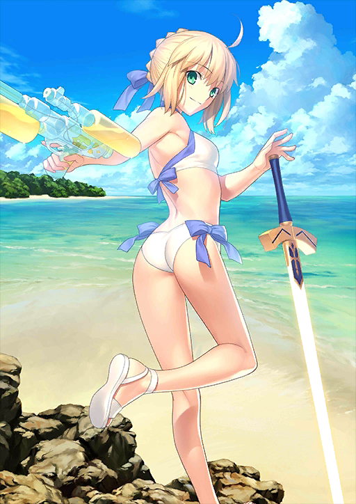 [JP] Fate Grand Order FGO Artoria Archer + limited 5* starter account-Mobile Games Starter