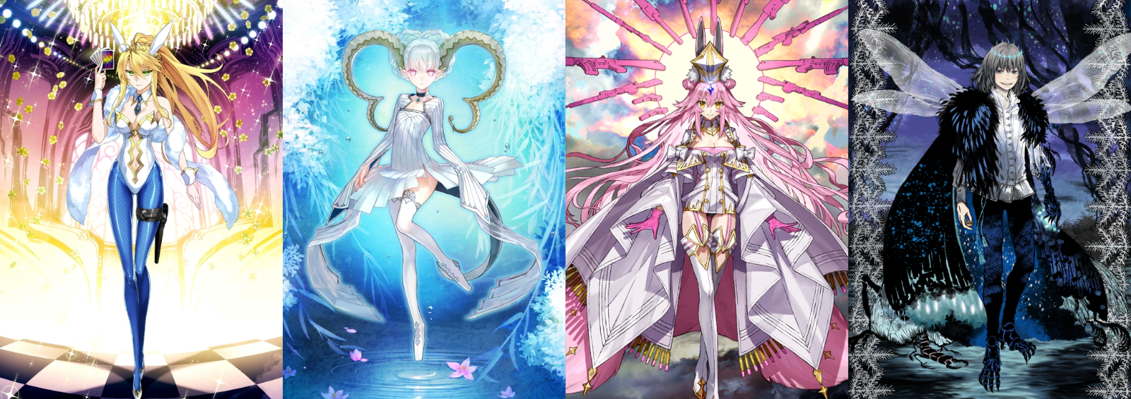 [JP] Fate Grand Order FGO Artoria ruler Tiamat Larva Koyanskaya Oberon ...