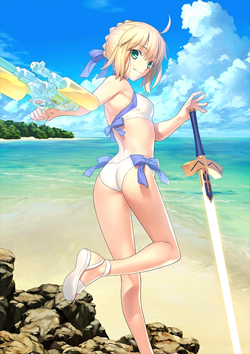 [JP] Fate Grand Order FGO Artoria/Altria(archer) + 2-3x5* starter account-Mobile Games Starter