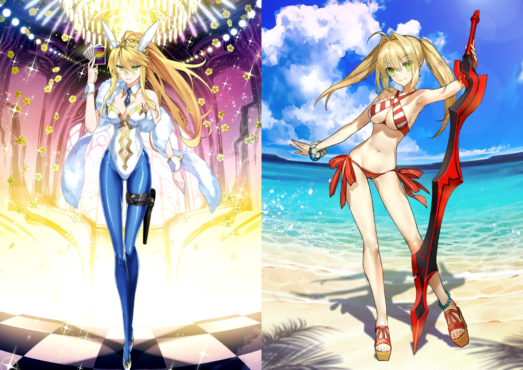 [JP] Fate Grand Order FGO Artoria(ruler) Nero caster + 800-1000SQ starter account-Mobile Games Starter