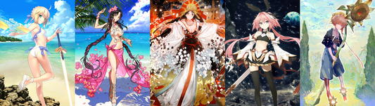 [JP] Fate Grand Order FGO Astolfo Van Gogh Kiara Himiko Artoria starter account-Mobile Games Starter