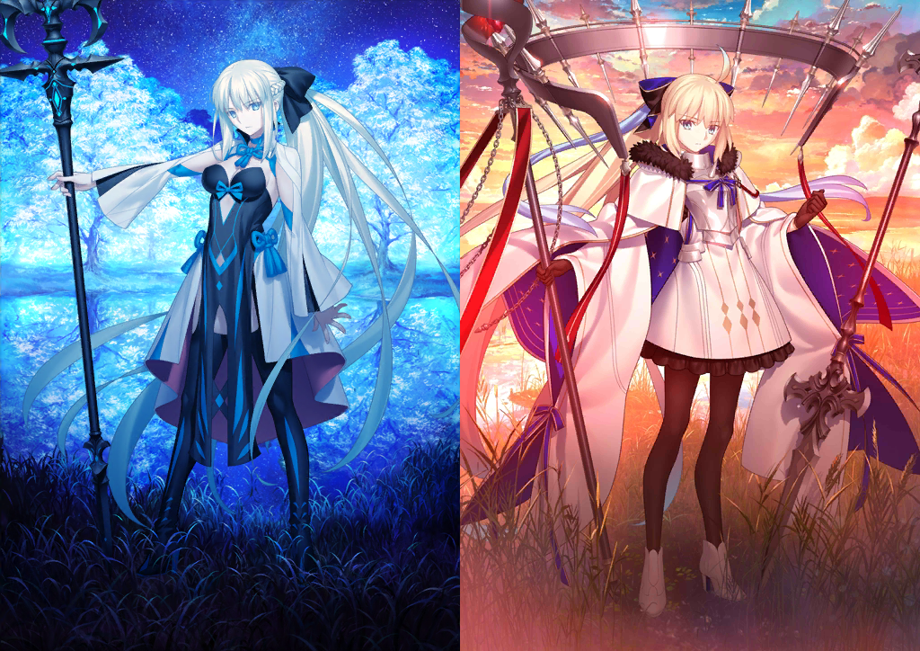 [JP] Fate Grand Order FGO double Morgan Tonelico Aesc the Savior starter account-Mobile Games Starter