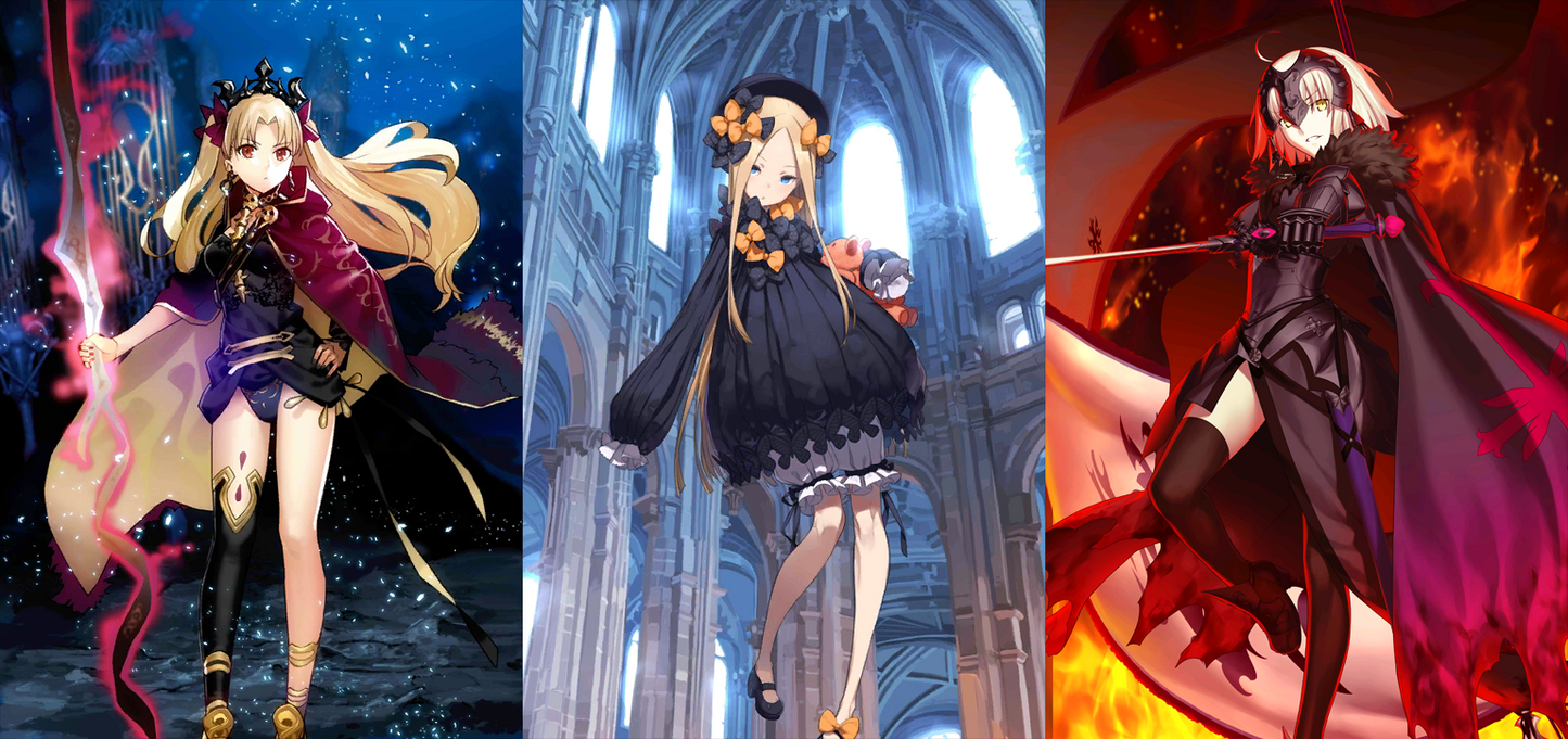 [JP] Fate Grand Order FGO Ereshkigal Abigail Jeanne alter starter account-Mobile Games Starter