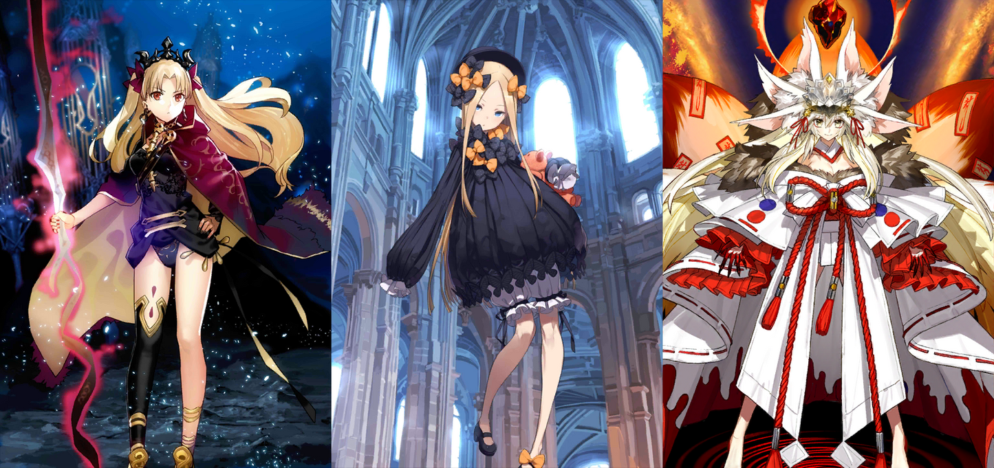 [JP] Fate Grand Order FGO Ereshkigal Abigail Koyanskaya Darkness starter account-Mobile Games Starter