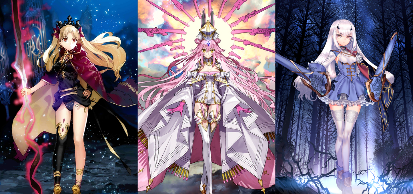 [JP] Fate Grand Order FGO Fairy Knight Lancelot Melusine Ereshkigal Koyanskaya starter account-Mobile Games Starter