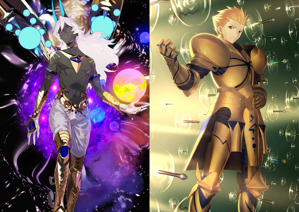 [JP] Fate Grand Order FGO Gilgamesh Arjuna alter + 800-1000SQ starter account-Mobile Games Starter