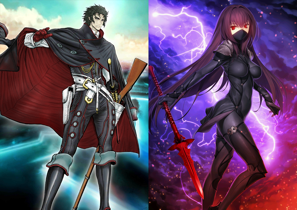 [JP] Fate Grand Order FGO Hijikata Scathach + 200-300SQ starter account-Mobile Games Starter