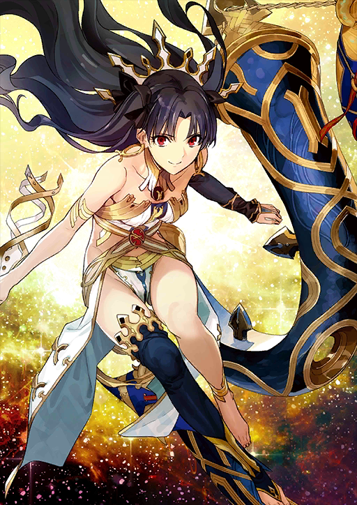 [JP] Fate Grand Order FGO Ishtar + 900-1000/0-60tick starter account-Mobile Games Starter