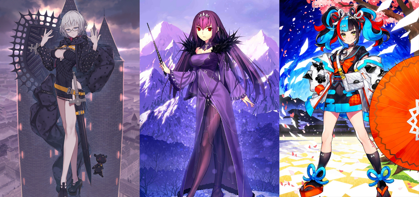 [JP] Fate Grand Order FGO Jacques + Skadi + Sei + 500-700SQ starter account-Mobile Games Starter