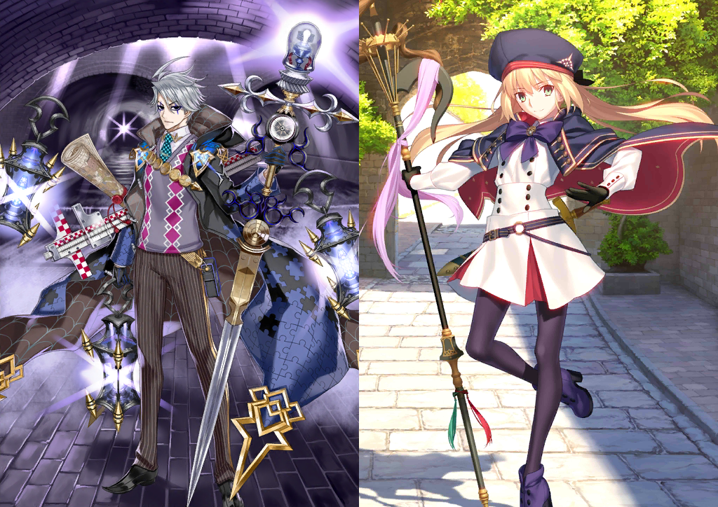 [JP] Fate Grand Order FGO James Moriarty + Artoria Caster Castoria +700-900SQ starter account-Mobile Games Starter