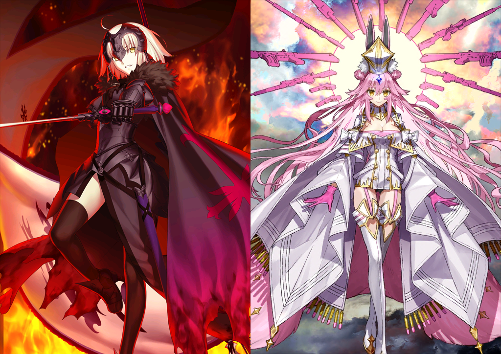 [JP] Fate Grand Order FGO Jeanne alter + Koyanskaya + 1-2x5* starter account-Mobile Games Starter