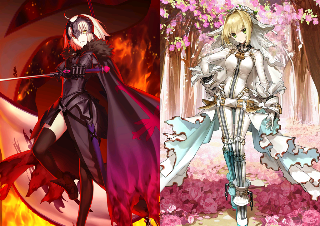 [JP] Fate Grand Order FGO Jeanne(alter) + Nero + 5* + 800-1000SQ starter account-Mobile Games Starter