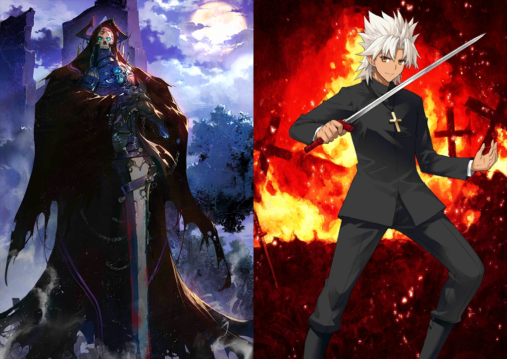 [JP] Fate Grand Order FGO King Hassan + Amakusa Shirou + 2~3x5* starter account-Mobile Games Starter