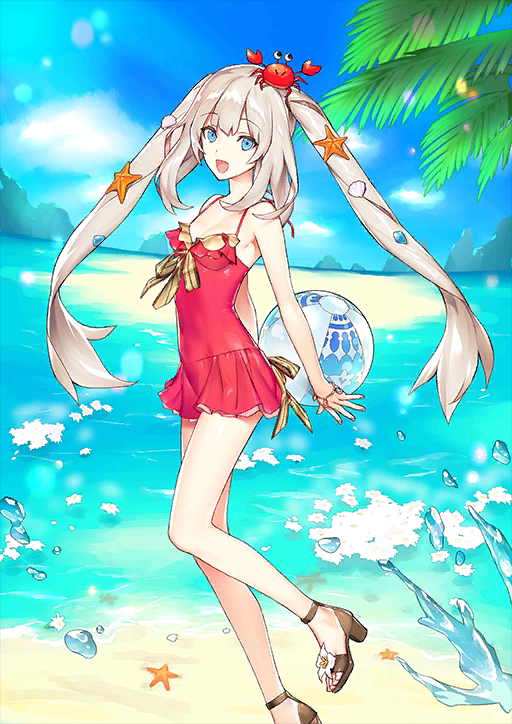 [JP] Fate Grand Order FGO Marie(caster)/summer + 800-1000SQ starter account-Mobile Games Starter