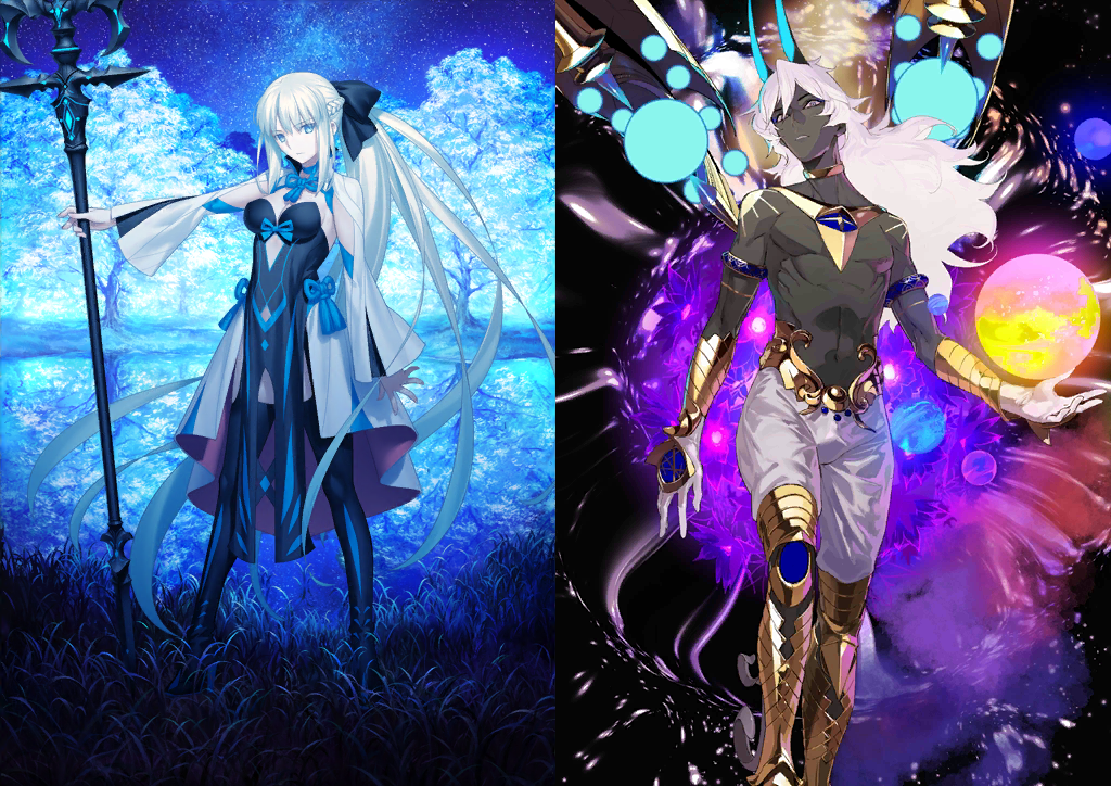 [JP] Fate Grand Order FGO Morgan + Arjuna alter + 1000SQ starter account-Mobile Games Starter