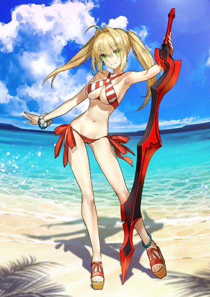 [JP] Fate Grand Order FGO Nero Claudius (Caster) NP5 starter account-Mobile Games Starter