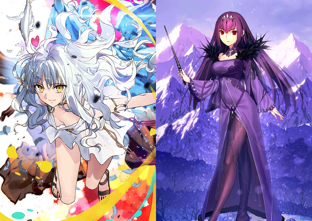 [JP] Fate Grand Order FGO NP4 Caren + Skadi + 1-3x5* starter account-Mobile Games Starter