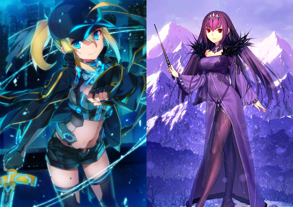 [JP] Fate Grand Order FGO NP5 Mysterious Heroine X / MHX + Skadi starter account-Mobile Games Starter