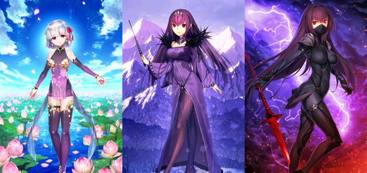 [JP] Fate Grand Order FGO Scathach Kama Skadi + 900-1000SQ starter account-Mobile Games Starter