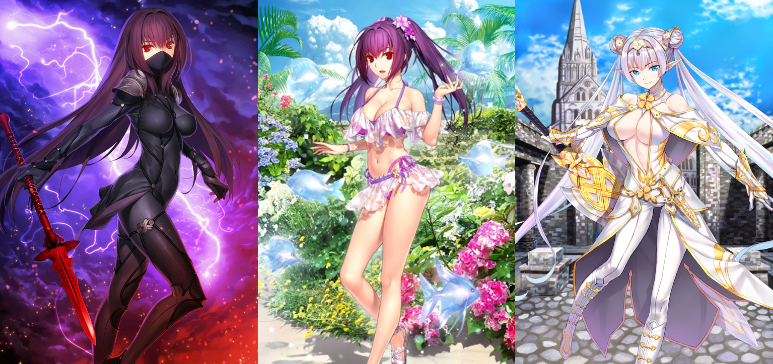 [JP] Fate Grand Order FGO Scathach Skadi ruler Britomart starter account-Mobile Games Starter