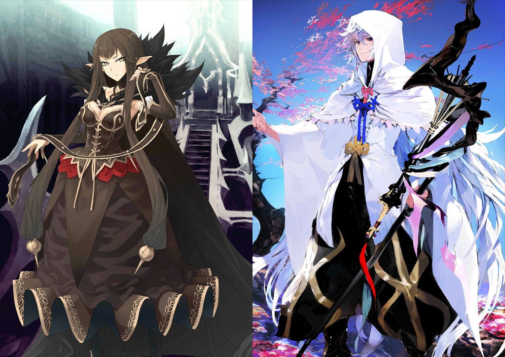 [JP] Fate Grand Order FGO Semiramis + Merlin starter account – Mobile ...