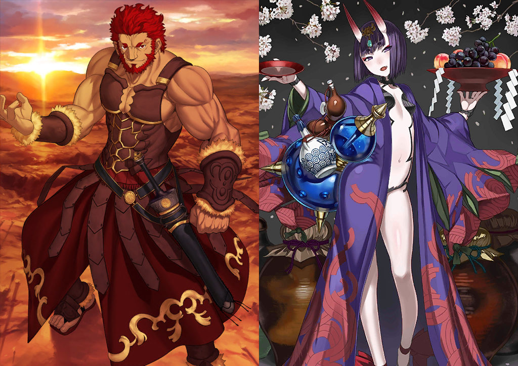 [JP] Fate Grand Order FGO Shuten Douji Iskandar + 800-1000SQ starter account-Mobile Games Starter