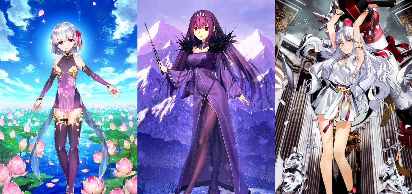 [JP] Fate Grand Order FGO Skadi Caren Kama starter account-Mobile Games Starter