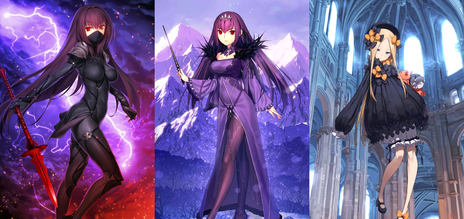 [JP] Fate Grand Order FGO Skadi Scathach Abigail starter account-Mobile Games Starter