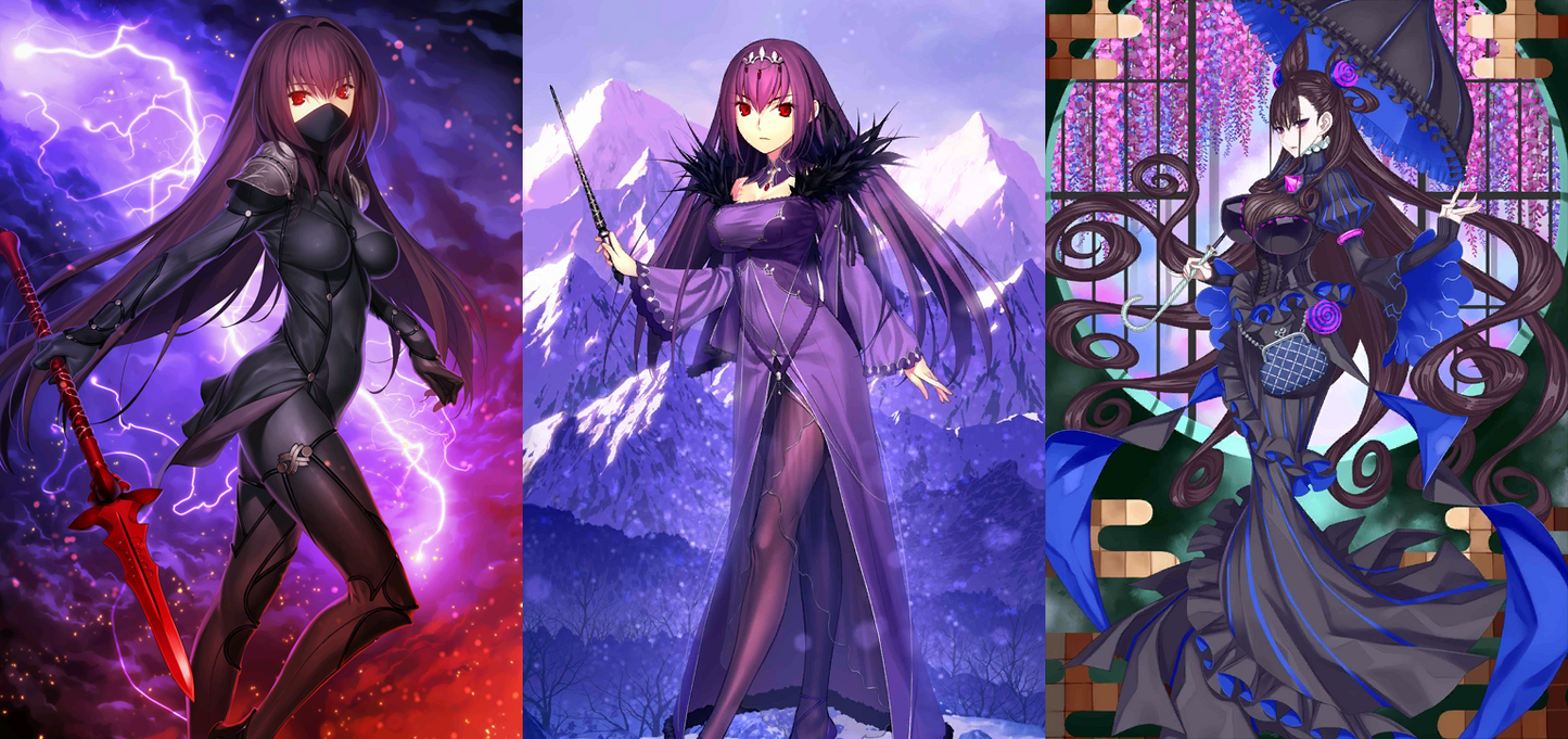 [JP] Fate Grand Order FGO Skadi Scathach Murasaki starter account-Mobile Games Starter