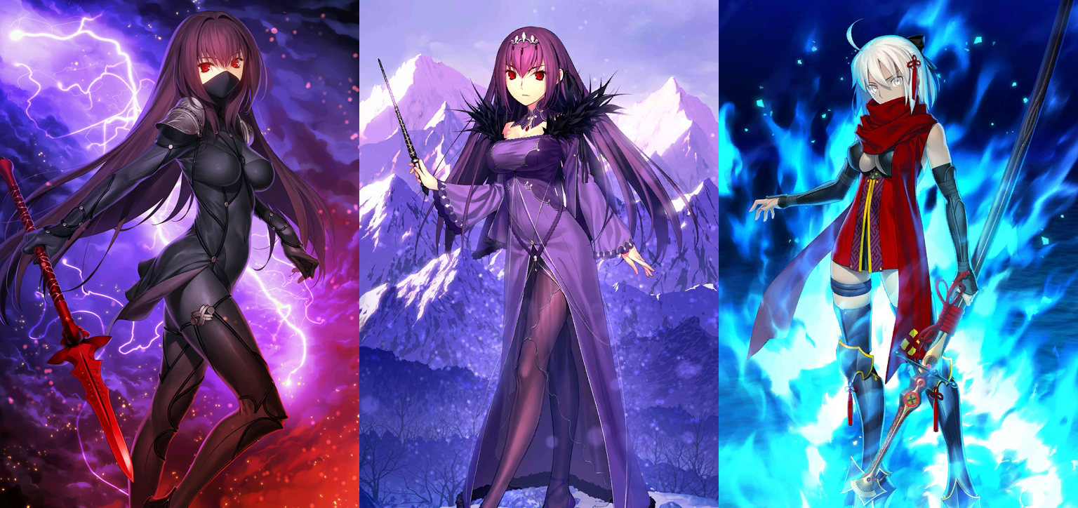 [JP] Fate Grand Order FGO Skadi Scathach Okita alter starter account-Mobile Games Starter