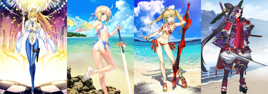 [JP] Fate Grand Order FGO Taira no Kagekiyo Artoria ruler Nero starter account-Mobile Games Starter