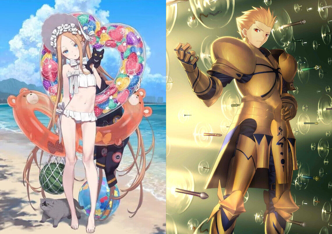 [JP] FGO Abigail + Gilgamesh + 1000-1200SQ Fate Grand Order endgame quartz account-Mobile Games Starter