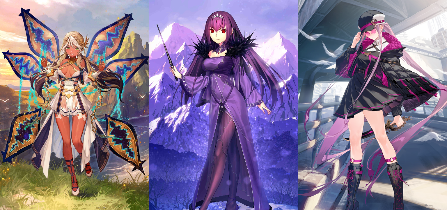 [JP] FGO Andromeda Medusa + Skadi Fate Grand Order starter account-Mobile Games Starter