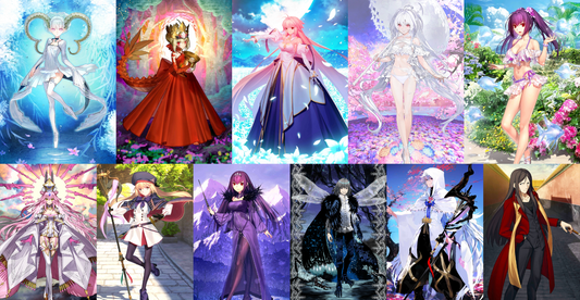 [JP] FGO Arcueid Tiamat Larva Draco Lady Avalon Koyanskaya Castoria Skadi +3000SQ Fate Grand Order endgame quartz account-Mobile Games Starter