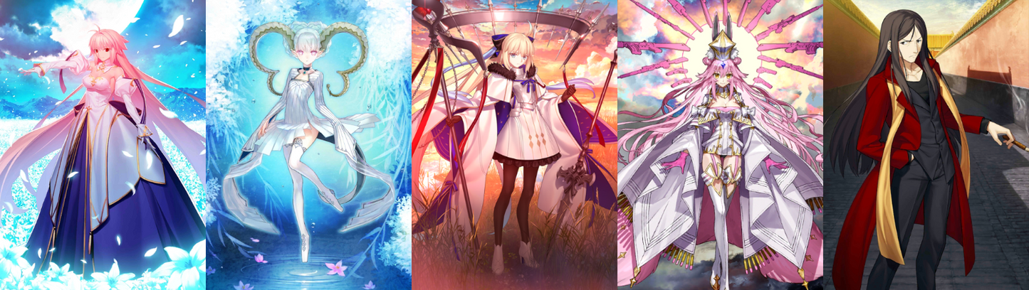 [JP] FGO Arcueid Tiamat Larva Tonelico Aesc the Savior Koyanskaya + 4000~4200SQ Fate Grand Order endgame quartz account-Mobile Games Starter