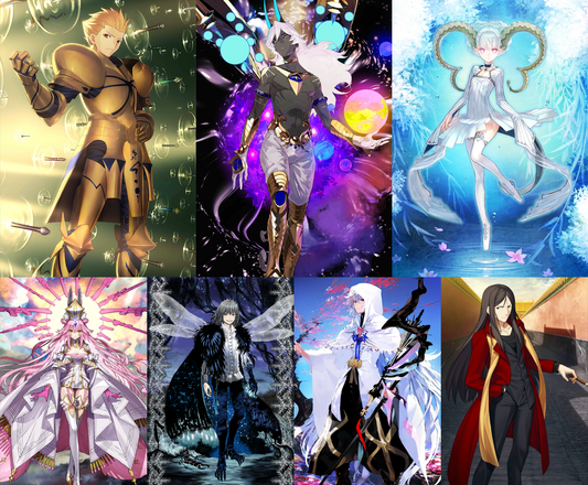 [JP] FGO Arjuna alter Gilgamesh Tiamat Larva+Koyanskaya Oberon +2000-2500SQ Fate Grand Order endgame quartz account-Mobile Games Starter