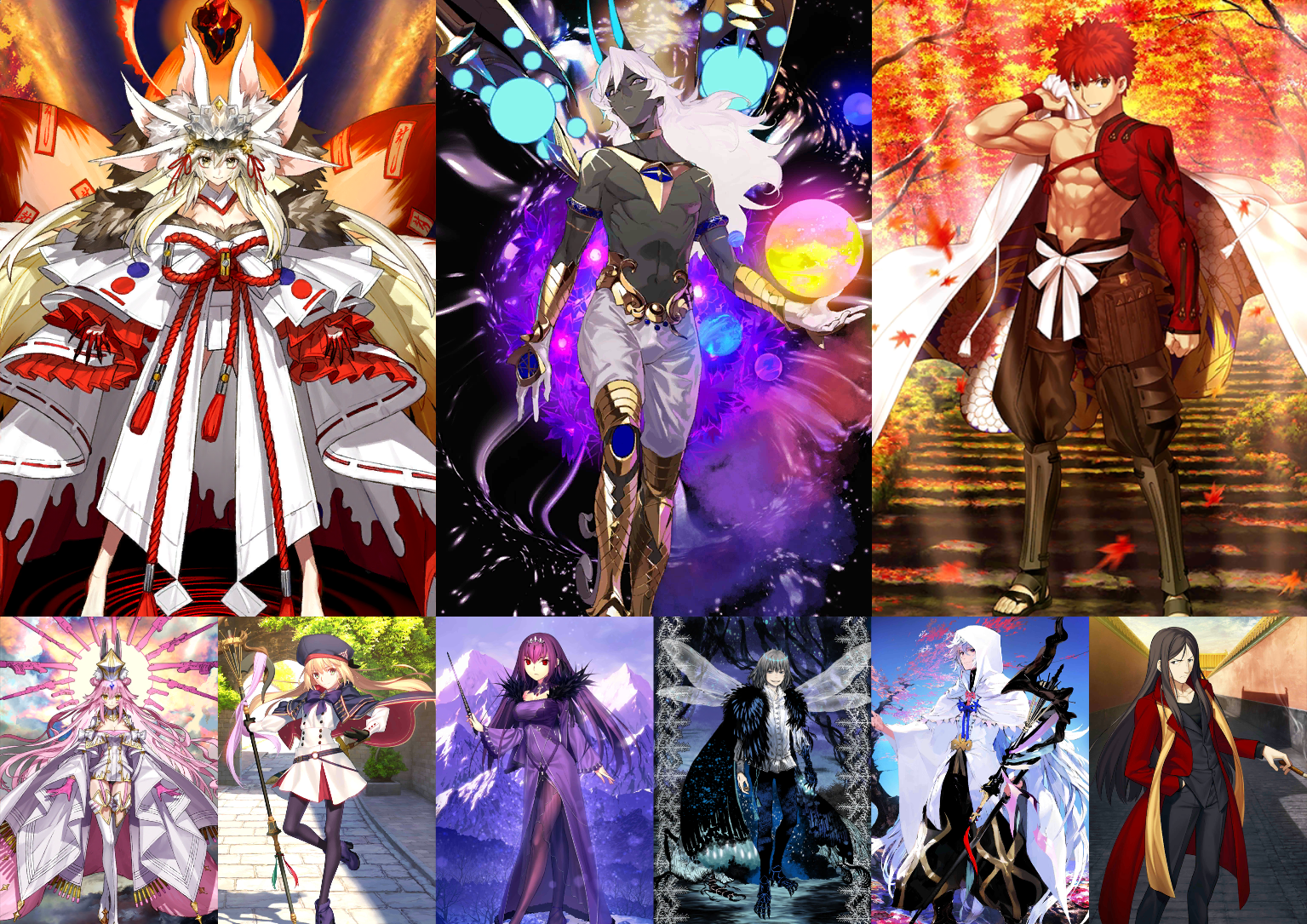 [JP] FGO Arjuna alter Muramasa Castoria Koyanskaya Darkness Oberon Skadi Fate Grand Order endgame account-Mobile Games Starter