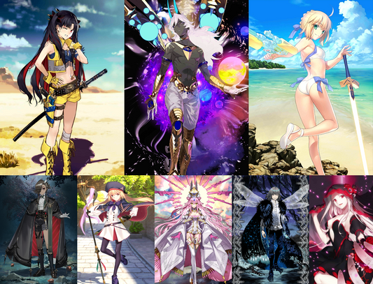 [JP] FGO Ascalaphus Space Ishtar Arjuna Artoria Caster Castoria Koyanskaya Oberon Fate Grand Order starter account-Mobile Games Starter