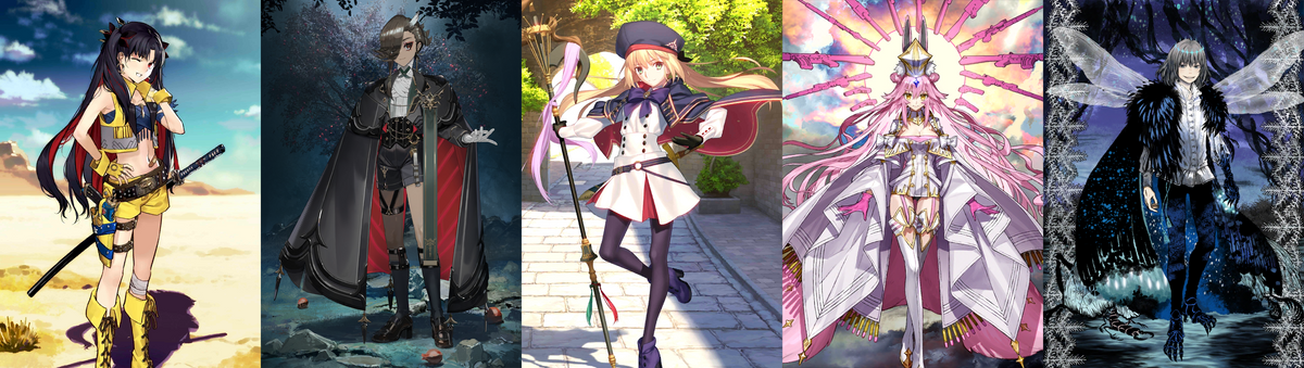 [JP] FGO Ascalaphus Space Ishtar Artoria Caster Castoria Koyanskaya Oberon + 950-1000SQ Fate Grand Order starter account-Mobile Games Starter