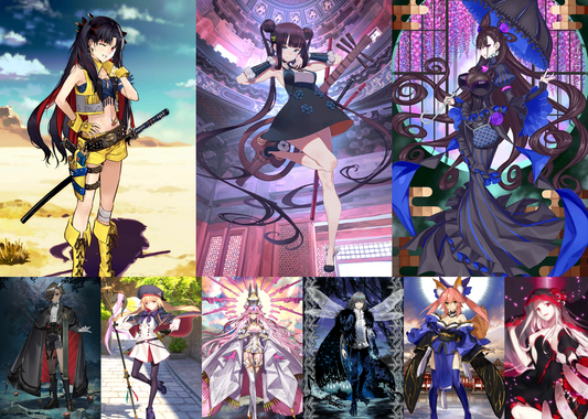 [JP] FGO Ascalaphus Space Ishtar Murasaki Artoria Caster Castoria Koyanskaya Oberon Black Grail Fate Grand Order starter account-Mobile Games Starter