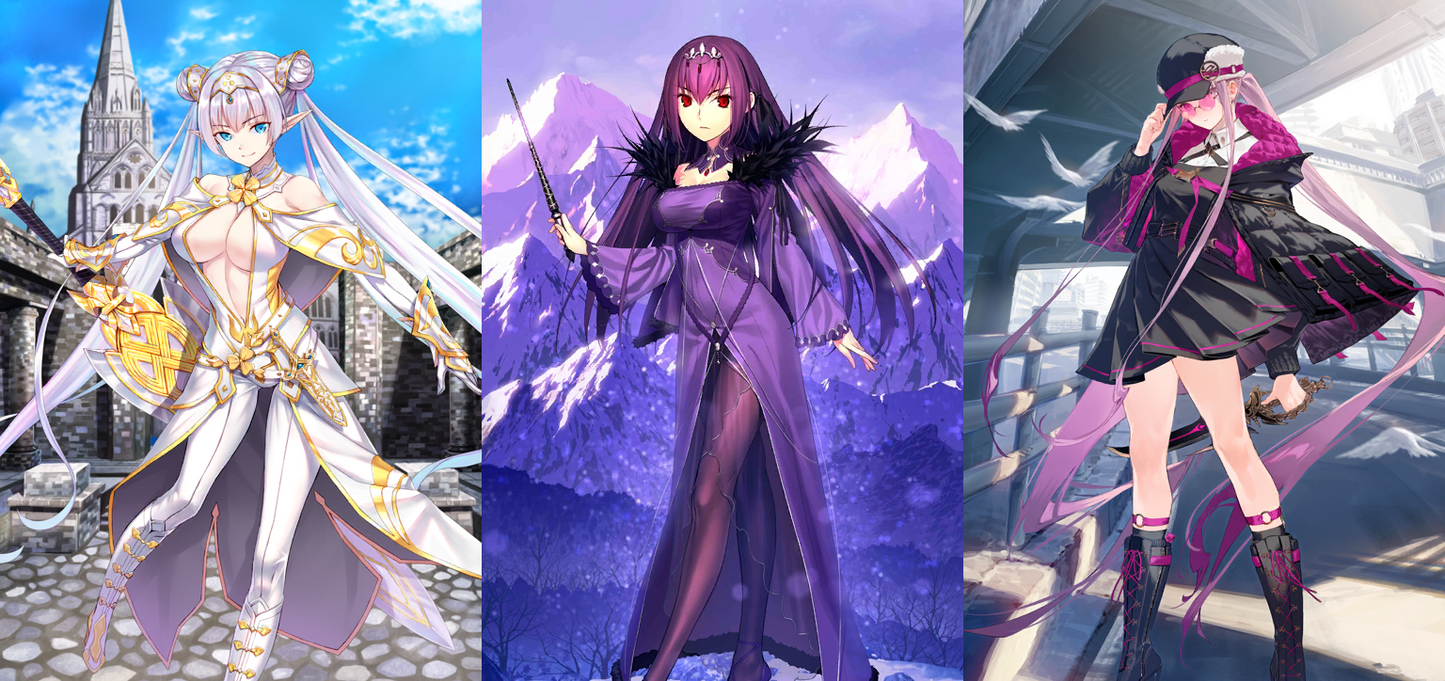 [JP] FGO Britomart Medusa + Skadi + 1-2x5* Fate Grand Order starter account-Mobile Games Starter