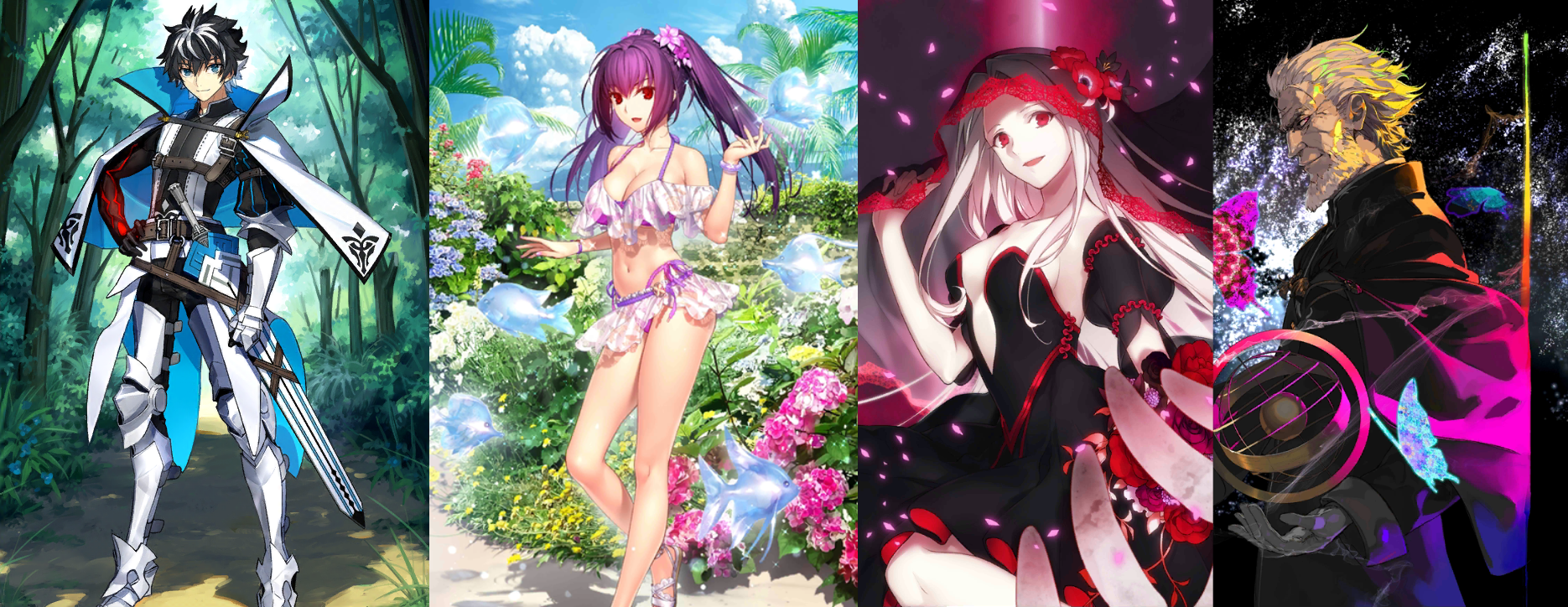[JP] FGO Charlemagne + Skadi + BG Kscope Fate Grand Order starter account-Mobile Games Starter