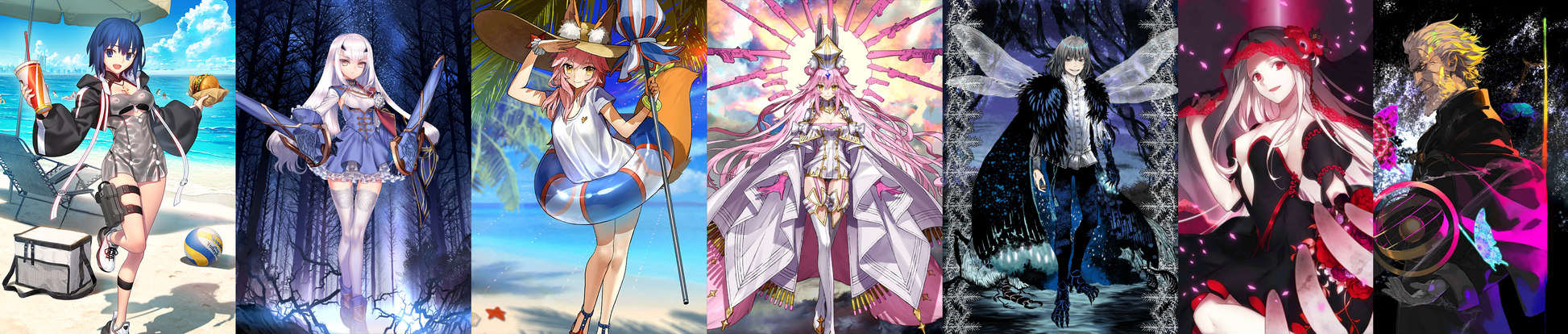 [JP] FGO Ciel Fairy Knight Lancelot Melusine Tamamo+ Koyanskaya Oberon BG Kscope + 1~2x5* Fate Grand Order starter account-Mobile Games Starter