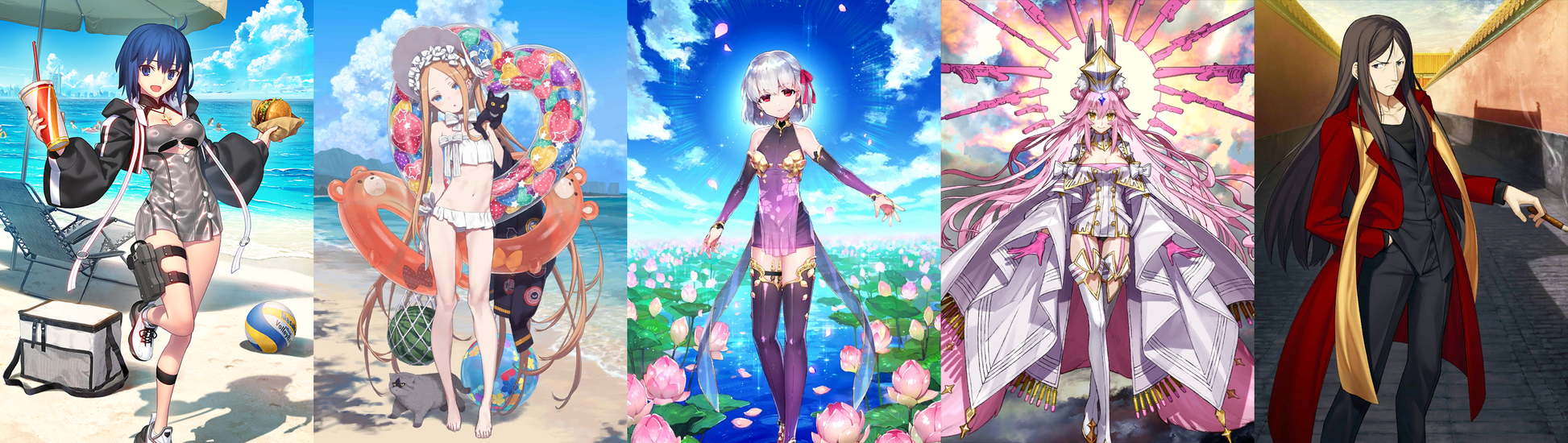[JP] FGO Ciel Koyanskaya Abigail Kama Waver Fate Grand Order starter account-Mobile Games Starter