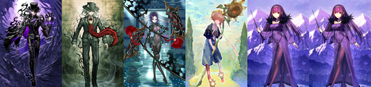 [JP] FGO Dantes Monte Cristo Ushi Gozen Van Gogh + NP2 Skadi Fate Grand Order starter account-Mobile Games Starter