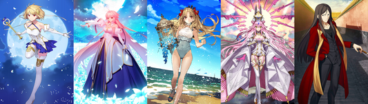 [JP] FGO double Arcueid Phantasmoon + Space Ereshkigal + Koyanskaya + 4400~5000SQ Fate Grand Order endgame quartz account-Mobile Games Starter