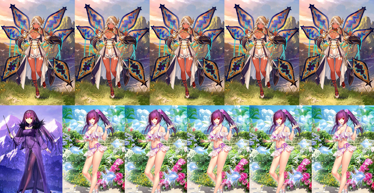 [JP] FGO double NP5 Andromeda + NP5 Skadi ruler + Skadi + 700-1000SQ Fate Grand Order double Skadi starter account-Mobile Games Starter
